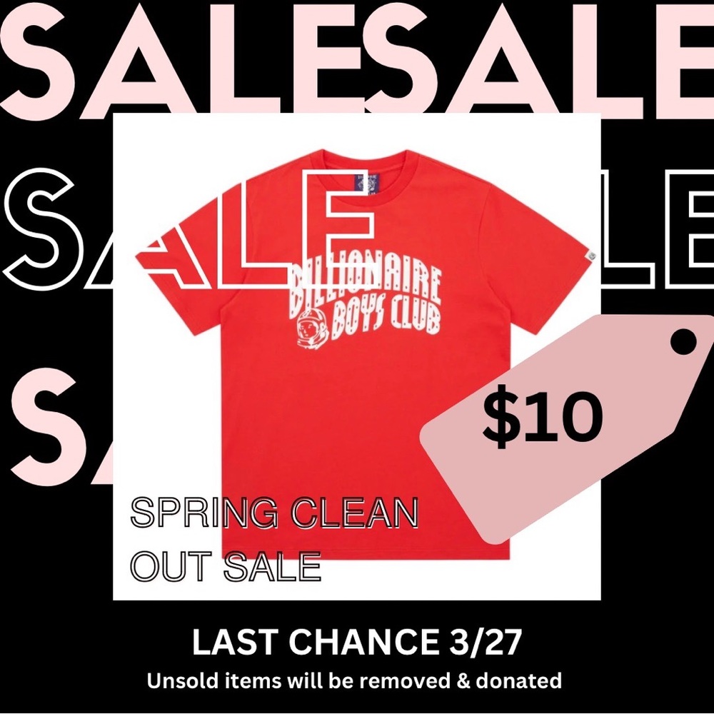EUC💲Billionaire Boys Club Arch T-Shirt 🚨